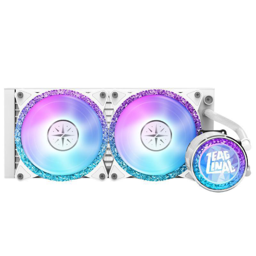 Yeston Zeaginal ZC-240 CPU Cooler — ARGB Bling Bling