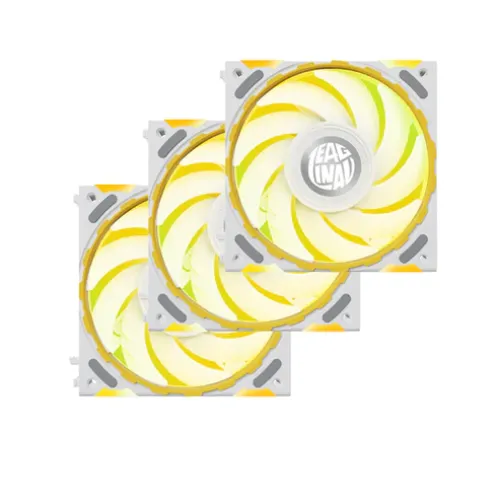 Yeston Zeaginal ZC-Zhuishen Case Fan — 120mm, White LED (3 Pack)