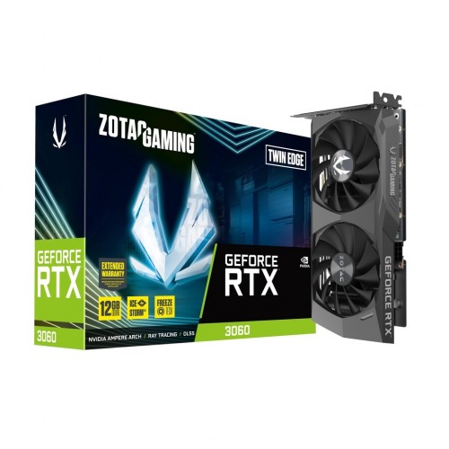 ZOTAC GAMING GeForce RTX 3060 Twin Edge Graphics Card — 12GB GDDR6