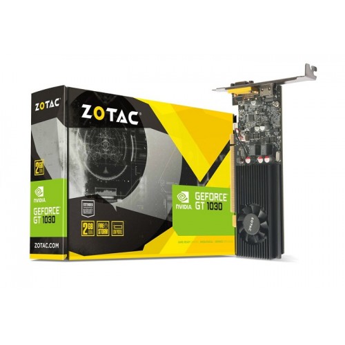 ZOTAC GeForce GT 1030 Low Profile Graphics Card — 2GB GDDR5