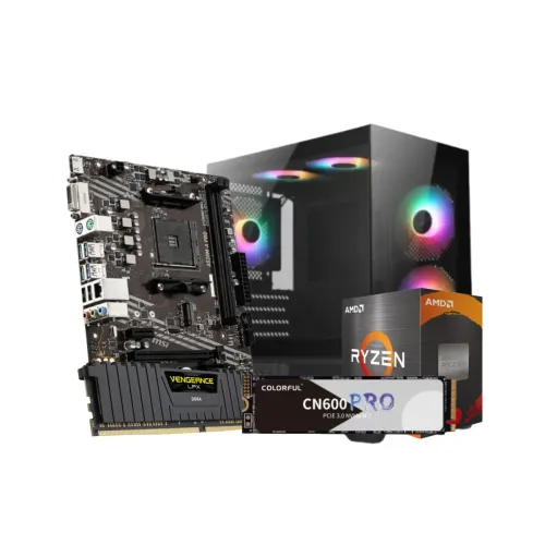 AMD Ryzen 5 5600G Desktop PC — Budget Build
