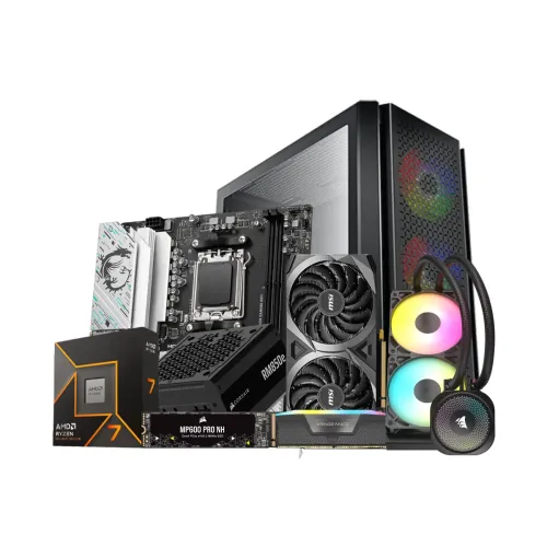 AMD Ryzen 7 9700X Desktop PC — Gaming Build