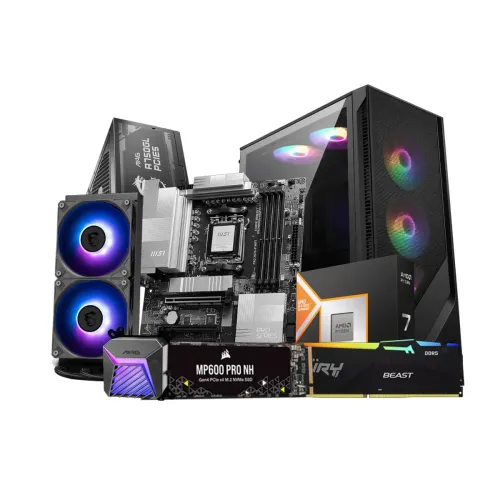 AMD Ryzen 7 9800X3D Desktop PC — Gaming Build