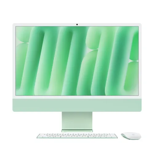 Apple iMac All-in-One PC (Late 2024) — M4 Chip, 256GB SSD, 24" 4.5K Retina Display