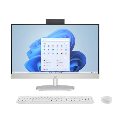 HP 24-cr0247d All-in-One Desktop PC — Core i5 13th Gen, 23.8" FHD Touchscreen