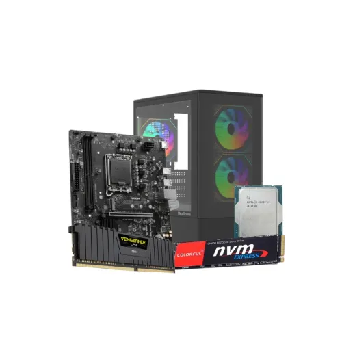 Intel Core i3-12100 Budget Desktop PC — 12th Gen