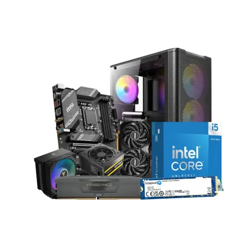 Intel Core i5 14400 Gaming Desktop PC — 14th Gen