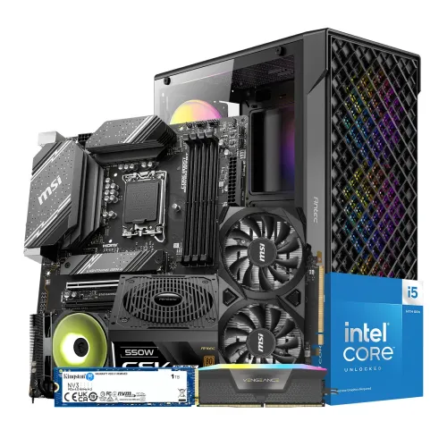Intel Core i5 14400F Gaming PC — 14th Gen