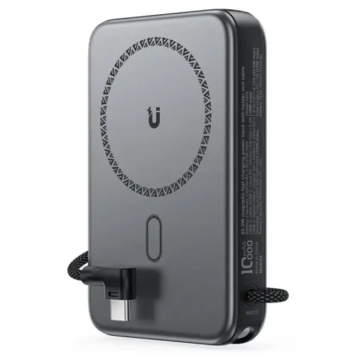 Acefast M24 Magnetic Wireless Power Bank — 22.5W, 10000mAh