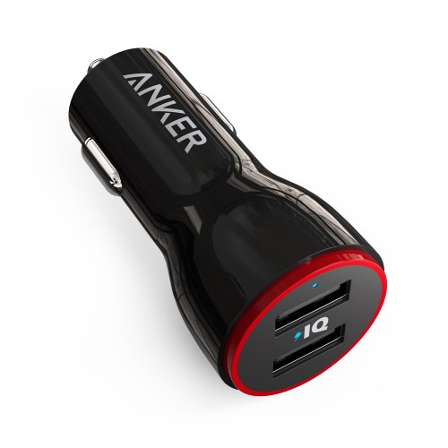Anker PowerDrive 2 Car Charger — 24W, 2-Port