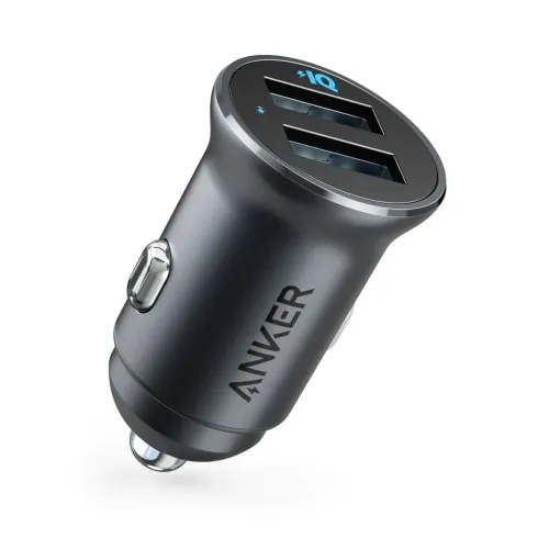 Anker PowerDrive 2 Mini Car Charger — Alloy Metal