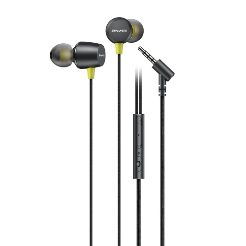 Awei L5 Mini Stereo Earphone — 3.5mm, Black