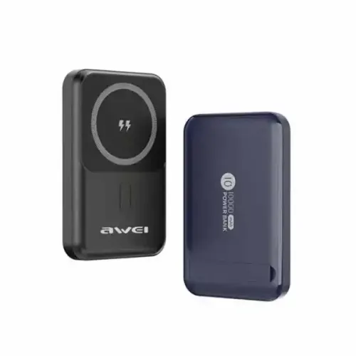 Awei P139K Magnetic Wireless Power Bank — 10000mAh, 22.5W