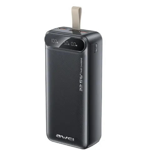 Awei PA-12 Power Bank — 30000mAh, Fast Charging