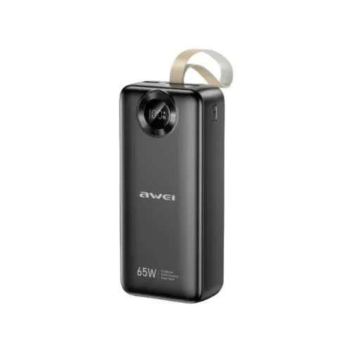 Awei PA-34 Power Bank — 30000mAh, 65W Fast Charging