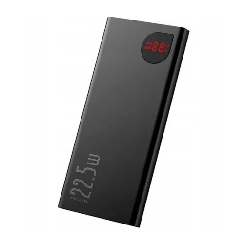 Baseus Adaman Metal PPADM20S Power Bank — 20000mAh, Fast Charging 22.5W, Black