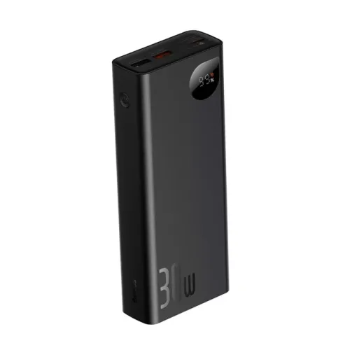 Baseus Adaman Metal Power Bank — 20000mAh, 30W Digital Display Fast Charge