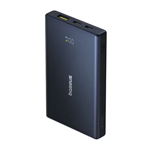 Baseus EnerZest P1 Power Bank — Ultra Thin, 10000mAh, 22.5W