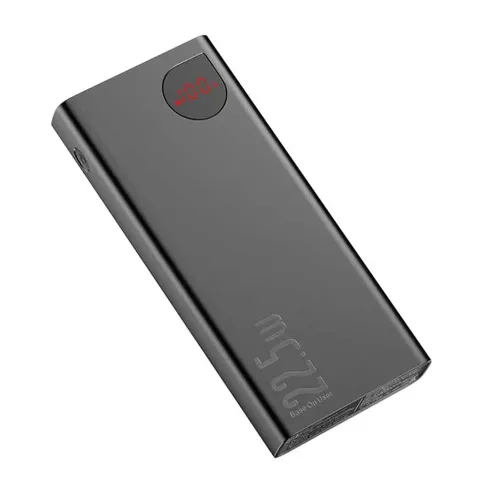 Baseus PPADM10S Adaman Metal Power Bank — Digital Display, 22.5W, 10000mAh, Quick Charge