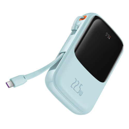 Baseus Qpow Pro Power Bank — 10000mAh, 22.5W Type-C Fast Charge, Digital Display