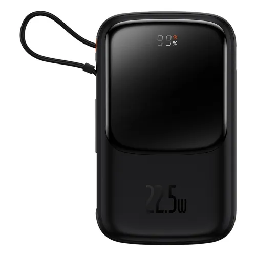 Baseus Qpow Pro Type-C Power Bank — Digital Display, 22.5W, 10000mAh