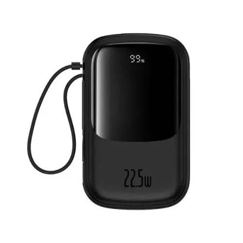 Baseus Qpow Pro+ Power Bank — 20000mAh, 22.5W, Type-C Fast Charging