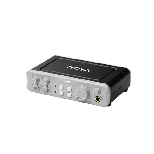 BOYA BY-AM4 Type-C Audio Interface — Dual-Channel