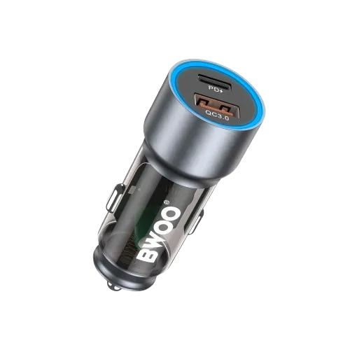 BWOO BO-CC95 Car Charger — Dual Port, 45W