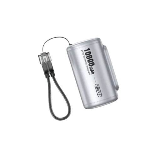 BYZ W119 Capsule Power Bank — 22.5W, 10000mAh Fast Charging