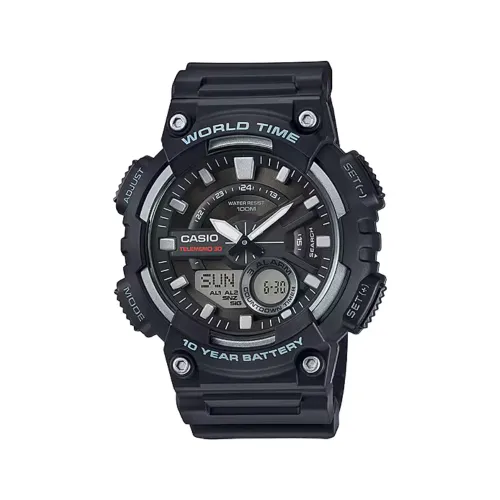 Casio AEQ-110W-1AVDF — Dual Time Digital Watch