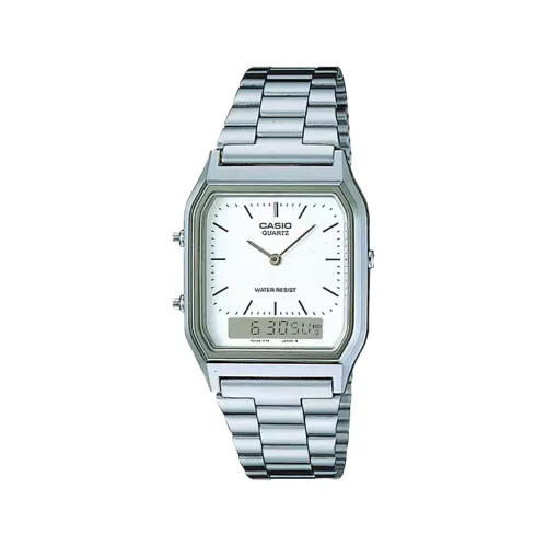 Casio AQ-230A-7DMQ Chain Watch — Vintage Dual Time