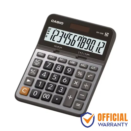 Casio DX-120B Basic Calculator