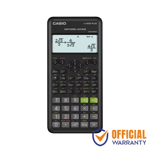 Casio FX-82ES Plus 2nd Edition Scientific Calculator — Non Programmable