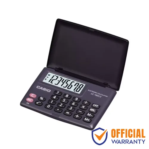 Casio LC-160LV Basic Calculator — Portable