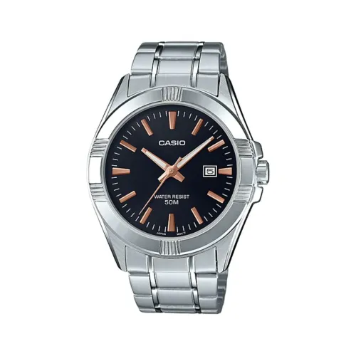 Casio MTP-1308D-1A2VDF Enticer Analog Watch — Chain Strap