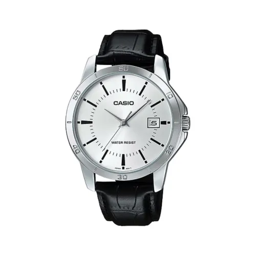 Casio MTP-V004L-7AUDF Analog Watch — Leather Belt