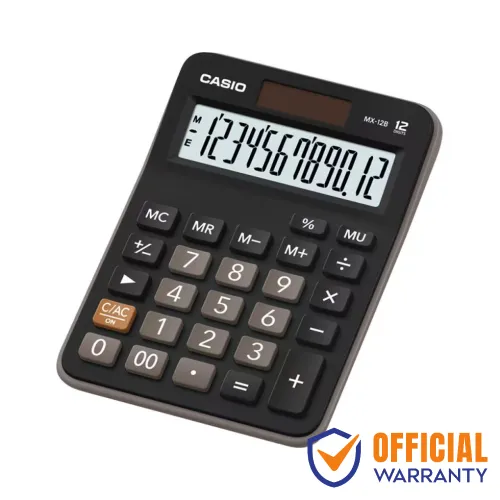 CASIO MX-12B Calculator — Basic