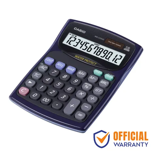 CASIO WD-220MS — Basic Calculator