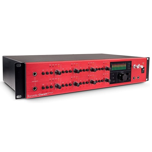 Focusrite Clarett 8PreX Thunderbolt Audio Interface — 26-In, 28-Out