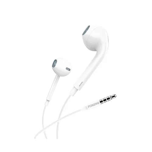 FONENG T15 Earphone — Half-In-Ear, 3.5mm, Heavy Bass
