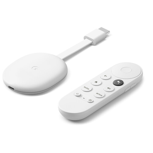 Google Chromecast 4K — with Google TV