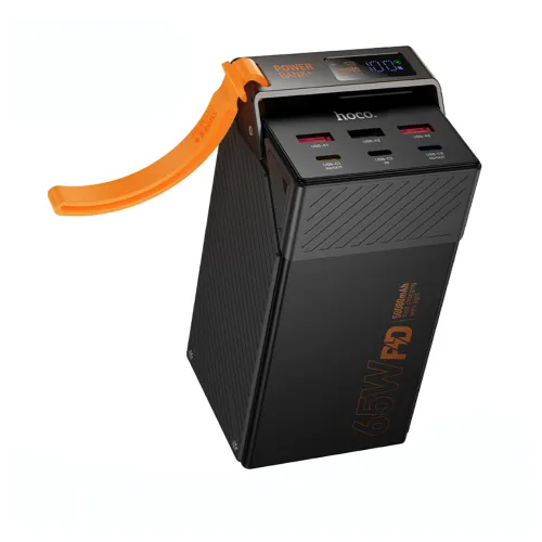 Hoco DB100A Harmony Power Bank — 50000mAh, 65W Fast Charging