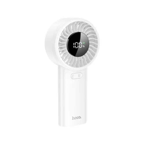 Hoco HX62 Handheld Mini Fan — with Display