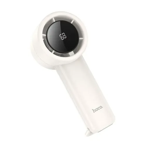 Hoco HX63 Mini Fan — Handheld, With Display