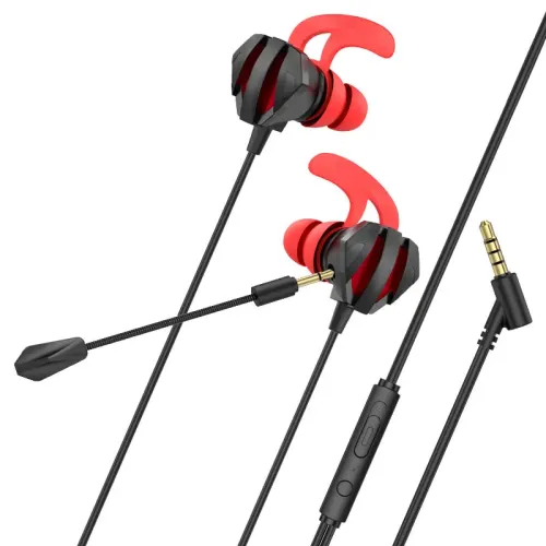 Hoco M105 Sharp — 3.5mm Wired Gaming Earphone with Detachable Mic