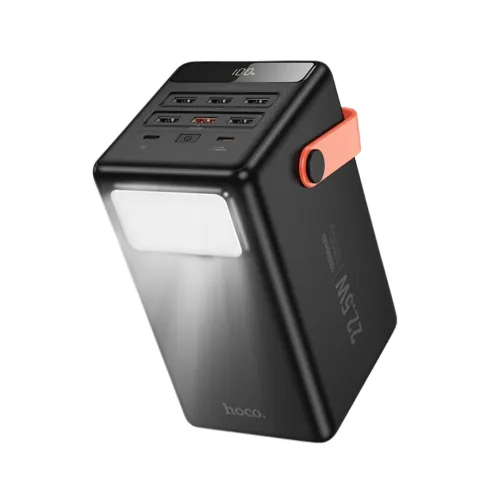 Hoco MMJ20 Surpass Fast Charging Power Bank — 100000mAh, 22.5W, Built-in Light