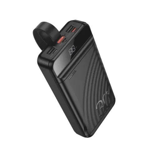 Hoco MMJ26 Element Power Bank — 30000mAh, 22.5W Fast Charging, Built-in LED Flashlight