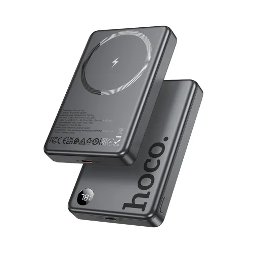 Hoco Q34 Clever 10000mAh PD 20W Magnetic Wireless Power Bank