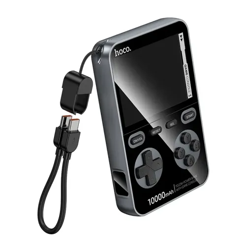 Hoco Q47 Shine Power Bank — 10000mAh, PD 20W, Built-in Game Console