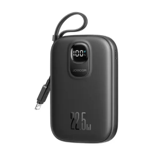 Joyroom JR-PBF17 Power Bank — 10000mAh, 22.5W Fast Charging, with Type-C Cable